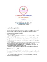 Đè thi tuyển dụng nhân viên (môn kế toán ngân hàng) 