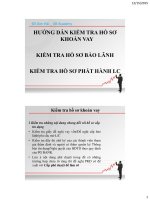 Đề thi về tài liệu về bảo lãnh, khoản vay LC 