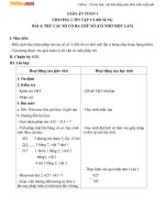 Giáo án Toán 3 chương 1 bài 4