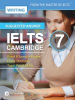 Suggested answer to task 2 essays ( Cambridge IELTS 7 )
