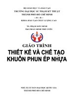 GT Thiết kế chế tạo khuôn ép nhựa