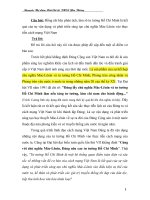 Bài thu hoạch lớp đảng viên mới 