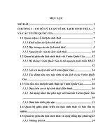 Tiềm năng, thực trạng và giải pháp phát triển du lịch sinh thái tại vườn quốc gia pù mát