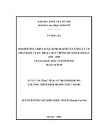 Định hướng chiến lược kinh doanh của công ty cổ phần dịch vụ kỹ thuật viễn thông hà nội giai đoạn 2015   2020 