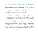 Cách thức giúp bạn giải quyết vấn đề hiệu quả