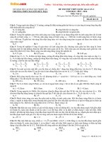 SỞ GIÁO DỤC & ĐÀO TẠO NGHỆ AN