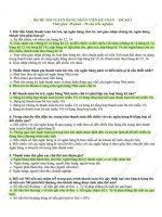 đề thi tuyển dụng kế toán số 3