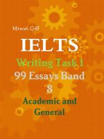 IELTS writing task 1 ( 99 essays band 8 )