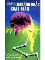 Những khoảnh khắc xuất thần tác giả nancy k napier