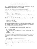 các bài toán về đường tròn toán 9