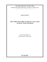 Thực hiện phản biện xã hội của mặt trận tổ quốc tỉnh ninh bình 