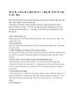 25 điều về cuộc sống tôi ước rằng đã biết 10 năm trước đây