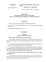 nghị định số 44 về tổ chức các cơ quan chuyên môn cấp huyện, quận, thị xã thuộc tỉnh năm 2008