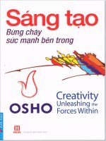 SÁNG TẠO BÙNG CHÁY SỨC MẠNH BÊN TRONG  TG osho