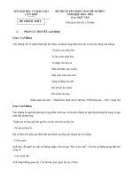 Tuyen tap bo de thi mon van vao lop 10 cac tinh 20162017