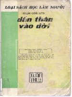 Dấn thân vào đời