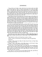 Luận văn giải pháp nâng cao chất lượng tín dụng trung dài hạn tại ngân hàng NHTMCP công thương (vietinbank) hai bà trưng 