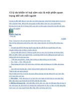 13 lý do khiến trí tuệ cảm xúc là một phần quan trọng đối với mỗi người