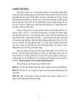 Tiểu luận một số vấn đề trong quản lý nguồn vốn của các ngân hàng thương mại nước ta 