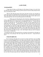 SKKNmột số kinh nghiệm dạy dạng toán  rút gọn biểu thức chứa căn