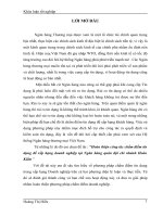 Luận văn hoàn thiện công tác chấm điểm tín dụng để xếp hạng doanh nghiệp tại ngân hàng NHTMCP quân đội (MB) chi nhánh hoàn kiếm 