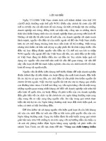 Luận văn nâng cao chất lượng thẩm định tài chính dự án cho vay tại chi nhánh ngân hàng NHNoPTNT (agribank) tam trinh 