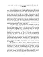 Tiểu luận lạm phát và tác động của lạm phát tới nền kinh tế 