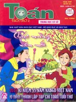Toan Tuoi Tho 2 số 107 THANG 01   2012
