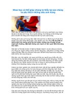 Khoa học có thể giúp chúng ta hiểu tại sao chúng ta yêu thích những siêu anh hùng 