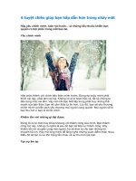 6 tuyệt chiêu giúp bạn hấp dẫn hơn trong nháy mắt 