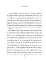 Luận văn thực trạng của việc sử dụng lãi suất tín dụng ở VN 