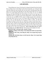 Tiểu luận một số giải pháp nâng cao chất lượng huy động vốn tại ngân hàng NHTMCP công thương (vietinbank) hà tây 