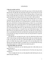 Luận văn vấn đề thiết lập và điều chỉnh cán cân thanh toán quốc tế 