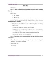 Tiểu luận vai trò của thanh toán bằng thẻ điện tử và séc cá nhân trong nền kinh tế và thực tế ở VN 