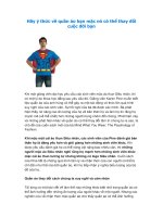 Hãy ý thức về quần áo bạn mặc nó có thể thay đổi cuộc đời bạn 