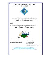 Tổ chức tập thể quyền tác giả lý luận và thực tiễn