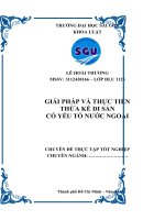 Giải pháp và thực tiển thừa kế di sản có yếu tố nước ngoài