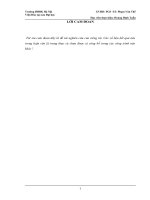 Nghiên cứu khả năng giảm ồn động cơ IFA w50 lắp trên xe ca 