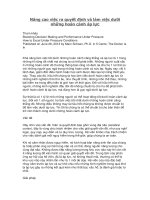 Nâng cao việc ra quyết định và làm việc dưới những hoàn cảnh áp lực 