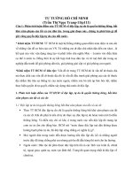 Câu hỏi ôn tập tư tưởng hồ chí minh  Đáp án chi tiết