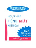Ngữ pháp tiếng nhật hiện đại