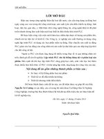 Lập trình PLC cho hệ thống băng tải và phân loại sản phẩm 