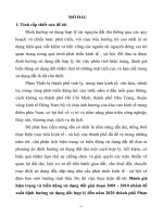 Đánh giá hiện trạng và biến động sử dụng đất giai đoạn 2001   2010 nhằm đề xuất định hướng sử dụng đất hợp lý đến năm 2020 thành phố phan thiết, tỉnh bình thuận 