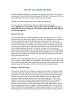 Tại sao con người xấu tính 