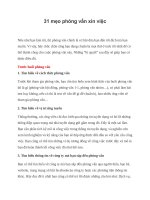 31 mẹo phỏng vấn xin việc