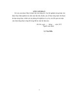 Nghiên cứu giải pháp tăng cường sức chịu tải cọc khoan nhồi khu vực hà nội bằng phương pháp thổi rửa, bơm phụt vữa xi măng đáy cọc 