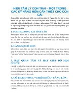 HIỂU tâm lý CON TRAI 