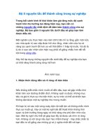 Bộ 5 nguyên tắc để thành công trong sự nghiệp 