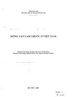 Động vật làm thuốc ở việt nam 