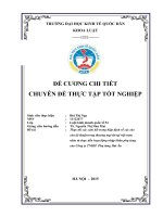 Thực thi các cam kết trong hiệp định về các rào cản kỹ thuật trong thương mại tbt tại việt nam nhìn từ thực tiễn hoạt động nhập khẩu phụ tùng của công ty TNHH  phụ tùng hải âu 